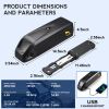 48V Ebike Battery, 15Ah Electric Bike Lithium Battery, 48 Volts Electric Bicycle Motor with Charger, for 200W -1100W