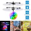 RC Flying Balls Electric Infrared Induction Drone Helicopter Ball LED Light Kids Flying Toy