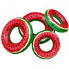 1pc Inflatable Watermelon Swimming Ring; Thickened PVC Fruit Swimming Ring; Inflatable Children's Swimming Ring For Beach