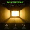 Solar-Powered Waterproof Outdoor Wall Light with Motion Sensor Tungsten Filament Garden Yard Decoration LED Lamp 3 Modes