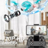 4DRC V5 Kids and Beginners Mini RC Drone V5 RC Quadcopter with 1080P HD Wide Angle Camera,Drones suitable for children and beginners
