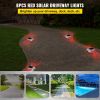 Driveway Lights, 8-Pack Solar Driveway Lights with Switch Button, Solar Deck Lights Waterproof