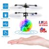 RC Flying Balls Electric Infrared Induction Drone Helicopter Ball LED Light Kids Flying Toy