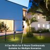 Solar Landscape Pathway Lights LED Outdoor Waterproof Dusk to Dawn Driveway Lights 2074