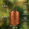Hummingbird Solar Lanterns Garden Decor Birthday Gifts for Women Mon Grandma Metal Hanging Solar Lights Outdoor Decoration for Outside LED Lanterns fo