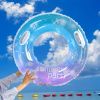 Adult's Cartoon Print Swimming Ring; Thickened Sequin Swimming Floats For Pool Beach Sea Summer