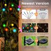 Solar Garden Lights, LED Swaying Solar Lights Outdoor Waterproof, Warm White Firefly Outdoor Decorative Lights, Garden Decor, Yard, Patio